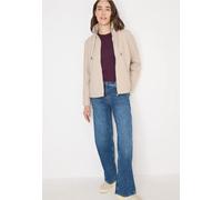 Veste courte en teddy