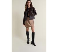 Veste courte en vinyle - Vera Pu - 42 - Brown - Femme - Etam