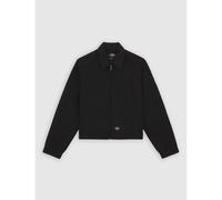 Dickies Lined Eisenhower Cropped Recycled Jacket Noir XL Femme