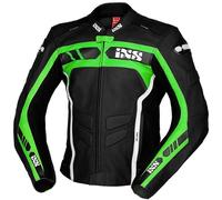 veste cuir ixs ld rs-600 1.0 - noir / vert / blanc T 56