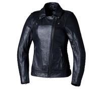 RST Ripley 2, veste en cuir pour femmes S Noir Noir