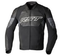 RST Moto Blouson de moto en cuir Pro Series Supersport-K Noir/Gris Taille M Homme