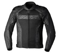 Veste cuir moto RST S-1 Mesh CE - Gris&Noir S