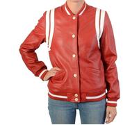 Veste Cuir Redskins Ambroise Sting - Rouge M