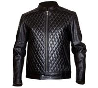 veste cuir spyke suburra - noir T 46