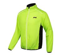 Veste Cyclisme Hommes Respirant SéChage Maillot Cyclisme Plein Air Coupe Vent Impermeable Protection Uv Manteau Pour Bande éFléChissante Sportswear Pour Course Pied VéLo Long Manches Haute Visibilité