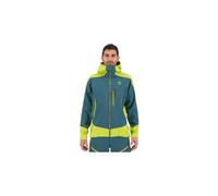 Veste d alpinisme karpos marmolada vert jaune
