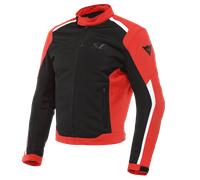 Dainese Hydraflux 2 Air D-Dry, veste textile imperméable 46 Noir/Rouge/Blanc Noir/Rouge/Blanc