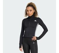 Veste d’entraînement zippée Essentials à 3bandes Black / White S