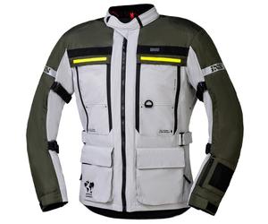 veste d’été ixs montevideo air 3.0 - gris / vert 5XL