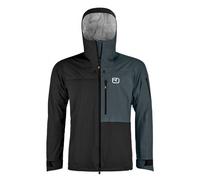 Veste d'alpinisme ORTOVOX 3L ORTLER JACKET M (black raven) Homme XXL