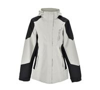 Veste d'alpinisme pour femme de couleur unie, fine, coupe-vent, respirante et à porter en plein air, blanc, 4XL