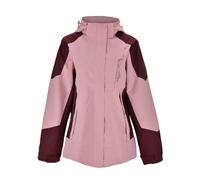 Veste d'alpinisme pour femme de couleur unie, fine, coupe-vent, respirante et à porter en plein air, rose, 4XL