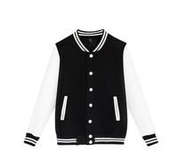 Veste d'aviateur pour Garçons,Vestes De Motard DéContractéE Outwear Blouson Sport Casual Baseball Automne Printemps Manteau d'hiver garçon Fitness Outdoor