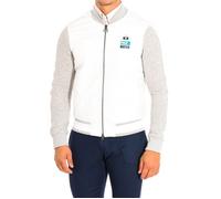 Veste de baseball pour homme NML001-LT041-Blanc gris M