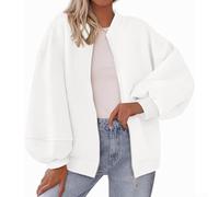 Veste de baseball solide à manches longues pour femme, col de baseball, chaud et décontracté, pour les occasions, pour l'occidental, pour polyvalent, pour éleveur, pour superbe, pour les bords, pour