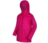Veste de cabaret junior - Regatta - Rose - Respirante et imperméable - Idéale pour la randonnée et le camping 7-8 ans
