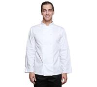 Veste de Chef Oregano Unisexe à Manches Longues Blanc M