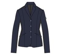 Veste de concours équitation femme Euro-Star Lucia Bleu 42