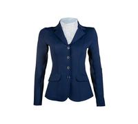 Veste de concours femme HKM Luisa Bleu 42