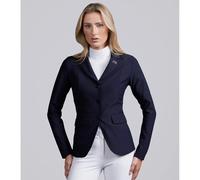 Veste de concours Premier Equine Crystello Bleu 46