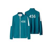 Veste de Cosplay Séries Télévisées Squid Game 456 Vert M