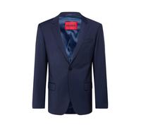 HUGO Veste Slim Fit en laine mélangée stretch performante - Style HenryM204X, 50446541 Bleu foncé 50