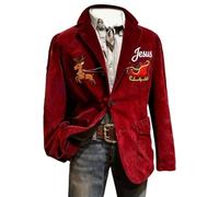 Veste De Costume Homme - Veste d'arrivée boutonnée à cranté pour événements Formels Mariages et fêtes avec Coupe Moderne