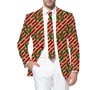 Veste De Costume Homme - Veste d'arrivée boutonnée à cranté pour événements Formels Professionnels et cérémonies de Mariage élégante