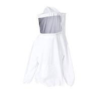 Veste de costume pour apiculteur, veste à enfiler professionnelle sûre avec voile pour hommes et femmes, apiculteur blanc