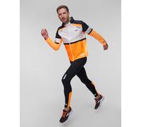 Veste reflechissante brooks run visible 2 0 blanc orange homme