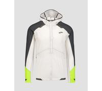 Veste De Course Pour Hommes Brooks Run Visible Convertible Jacket 211406134-white-asphalt-nightlife S