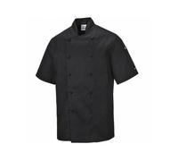 Veste de cuisine Portwest Kent Noir XL