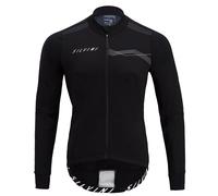 Veste de vélo Silvini Ghisallo pour homme - Membrane coupe-vent et imperméable - Noir/blanc M