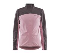 Veste de cyclisme pour femmes CRAFT CORE Endur Hydro rose et grise L