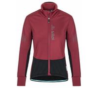 Veste de cyclisme softshell femme Kilpi VELOVER-W rouge foncé XL