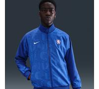 Veste de foot nationale Nike Dri-FIT Chelsea FC Strike pour homme Rush Blue/Game Royal/Blanc S