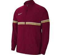 Veste de Football de Survêtement Tissée pour Grand Enfants, Taille XS, Rouge Universitaire/Blanc/Gym Rouge/Blanc