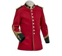 Veste de Guerre Britannique Anglo Zulu, Tunique d'officier Vintage, Veste Circa pour Hommes et Femmes, Veste de Mariage (FR/ES, Numérique, 48, Taille Normale, Taille Normale, Red)