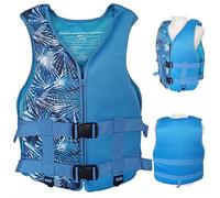 Veste de Kayak Confort adaptatif Organisation optimisée rivière avec Tissu Nylon pour Truite Rivière Cours d'eau Pêche à la Mouche Utilisation(Blue,M)