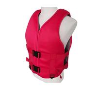 Veste de Kayak Confort Maintien Tout au Long journée Organisation optimisée rivière avec Tissu Nylon pour Truite Rivière Cours d'eau Pêche à la Mouche Utilisation(Red,L)