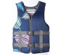 Veste de Kayak légère Conception Ventilation Respirante avec Tissu néoprène et Mousse EPE Haute densité pour Natation Bateau Plongée Sports Nautiques Utilisation(Blue 3,XS20-30KG)