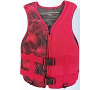 Veste de Kayak légère Conception Ventilation Respirante avec Tissu néoprène et Mousse EPE Haute densité pour Natation Bateau Plongée Sports Nautiques Utilisation(RedB,XS20-30KG)