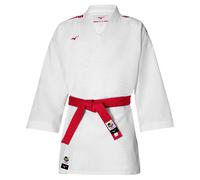 Veste de kimono Karaté enfant brodé Mizuno Toshi Blanc 140 cm
