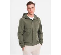 Veste de mi-saison à capuche - Ombre - Pour Homme - Olive S