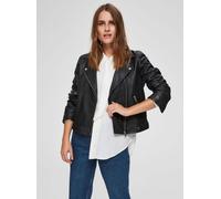 Veste de motard en cuir déchiré SELECTED Femme Manteau en agneau SLFKATIE | 40