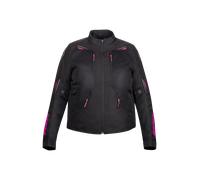 Veste De Moto Bering Brazilia QS Femme Noir/FuchsiaM Plus Noir,Fuchsia