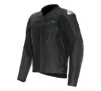 Dainese Veste de moto en cuir pour homme RACING 5 Noir/Noir/Noir Taille 48