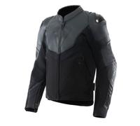 Dainese Veste de moto IPERATTIVA Cuir/Tissu Homme Noir/Noir Taille 56