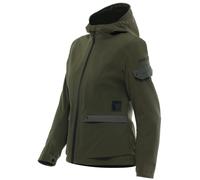 Veste de moto Dainese Centrale Absoluteshell Pro pour femmes - verte